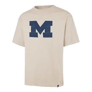 Men's '47 Cream Michigan Wolverines Ravine Foundation T-Shirt