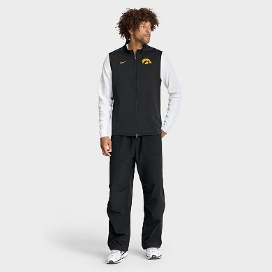 Men's Nike Black Iowa Hawkeyes Primetime��Victory Performance Full-Zip Vest