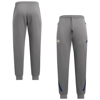 adidas Gray Georgia Tech Yellow Jackets Z.N.E. Pants