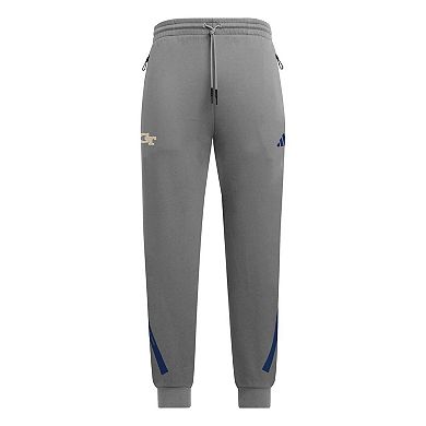 adidas Gray Georgia Tech Yellow Jackets Z.N.E. Pants