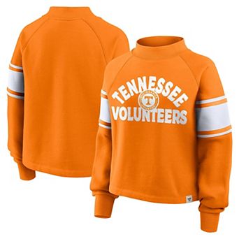 Women's Fanatics Tennessee Orange Tennessee Volunteers Punt Coverage Quarter-Zip Sweatshirt