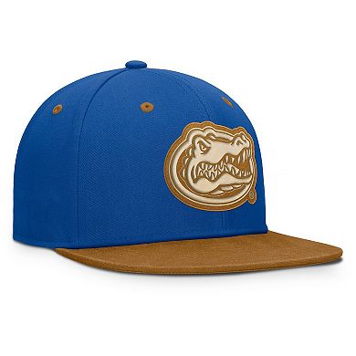 Men's Fanatics Royal/Brown Florida Gators NoBo Fitted Hat