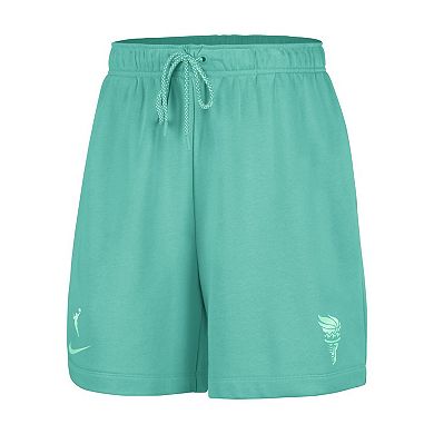 Women's Nike Mint New York Liberty Performance Fleece Shorts