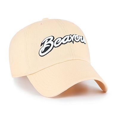 Men's '47 Cream Oregon State Beavers Clean Up Adjustable Hat