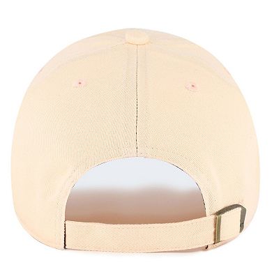 Men's '47 Cream Oregon State Beavers Clean Up Adjustable Hat