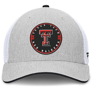 Men's Fanatics Heather Gray Texas Tech Red Raiders Trigger Flex Hat