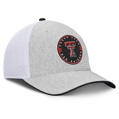 Men's Fanatics Heather Gray Texas Tech Red Raiders Trigger Flex Hat