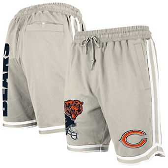 Men's New Era Light Beige Chicago Bears Stone Multi Patch Shorts