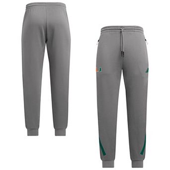 adidas Gray Miami Hurricanes Z.N.E. Pants