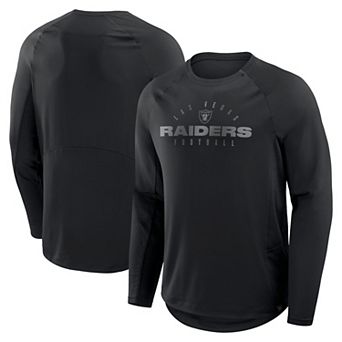 Men's Fanatics Black Las Vegas Raiders Coverage Scheme Long Sleeve T-Shirt