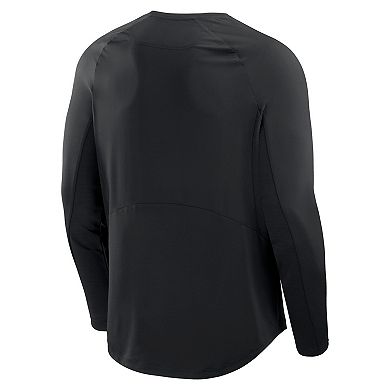 Men's Fanatics Black Las Vegas Raiders Coverage Scheme Long Sleeve T-Shirt