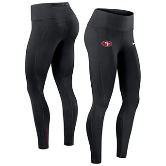 Women's Nike Black San Francisco 49ers Primetime Epic Fast Performance Leggings