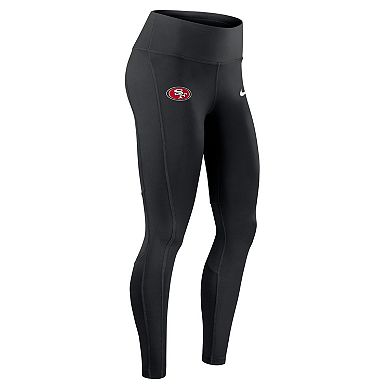 Women's Nike Black San Francisco 49ers Primetime Epic Fast Performance Leggings