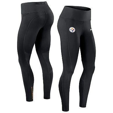 Women's Nike Black Pittsburgh Steelers Primetime Epic Fast Dri-FIT Leggings