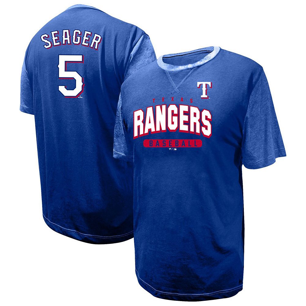 Men's Profile Corey Seager Royal Texas Rangers Big & Tall Name & Number ...