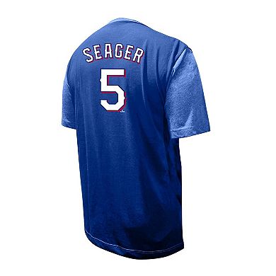 Men's Profile Corey Seager Royal Texas Rangers Big & Tall Name & Number T-Shirt