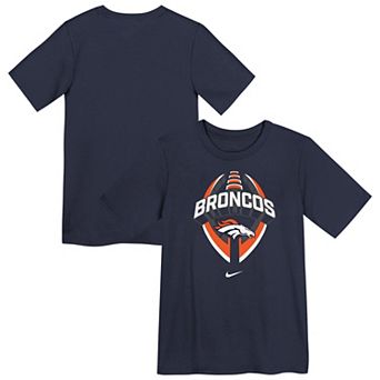 Preschool Nike Navy Denver Broncos Icon Legend Performance T-Shirt
