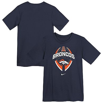 Preschool Nike Navy Denver Broncos Icon Legend Performance T-Shirt