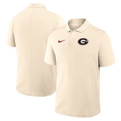 Men's Nike Tan Georgia Bulldogs Primary Logo Victory Performance Polo
