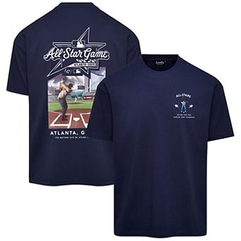 Men's Eastside Golf Navy Atlanta Braves 2025 MLB All-Star Game Stadium T-Shirt