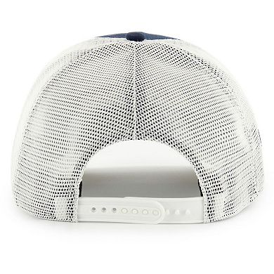 Unisex '47 Navy Michigan Wolverines Contemporary Basics Foundation Trucker Hitch Adjustable Hat