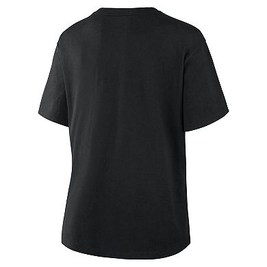 Women's Fanatics Black Boston Bruins Primary Logo Legacy T-Shirt