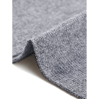 Women's Knit Pleated Skirt High Waist Stretchy A Line Midi Sweater Skirt Winter Outfits