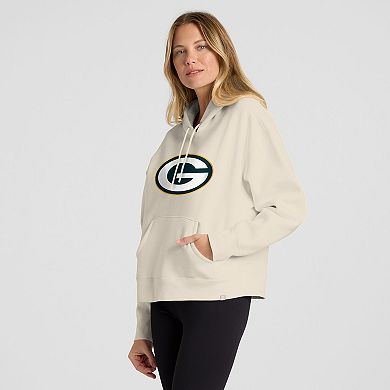 Women's Fanatics Cream Green Bay Packers Dove Legacy Pullover Hoodie