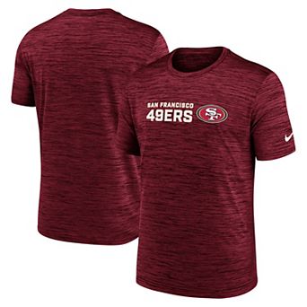 Men's Nike Scarlet San Francisco 49ers Big & Tall Primetime Reverse Play Velocity Performance T-Shirt