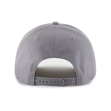 Men's '47 Gray Notre Dame Fighting Irish Contemporary Basics Foundational Rope Hitch Adjustable Hat