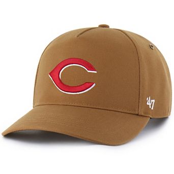 Men's Carhartt x '47 Brown Cincinnati Reds Hitch Adjustable Hat