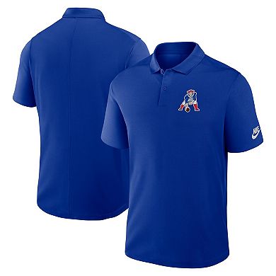 Men's Nike Royal New England Patriots Rewind Victory Performance Polo