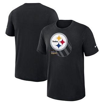 Men's Nike Black Pittsburgh Steelers Primetime��Slub Dri-FIT T-Shirt