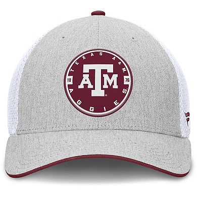 Men's Fanatics Heather Gray Texas A&M Aggies Trigger Flex Hat