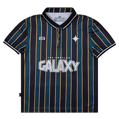 Unisex Live Breathe Futbol Green LA Galaxy Polo