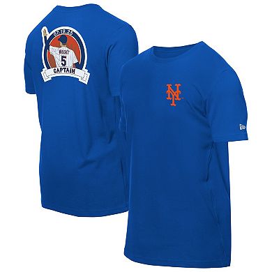 Men's New Era David Wright Royal New York Mets Retired Player Graphic T-Shirt