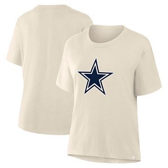 Women's Fanatics Cream Dallas Cowboys Dove Legacy T-Shirt