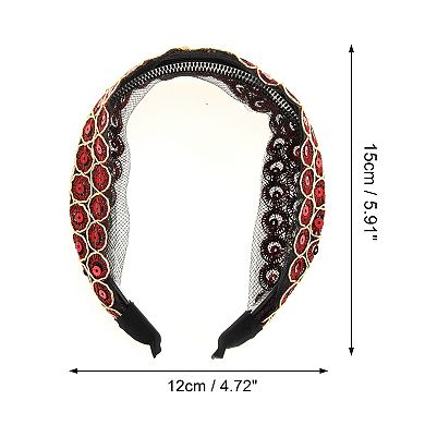 Women's Simple Retro Headband 5.91"x4.72" 1 Pc