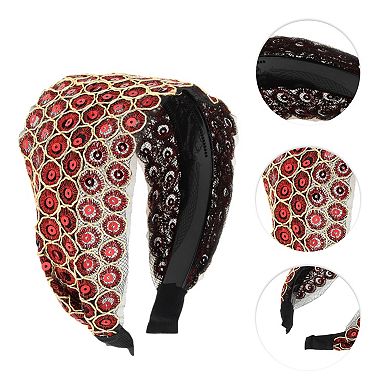 Women's Simple Retro Headband 5.91"x4.72" 1 Pc