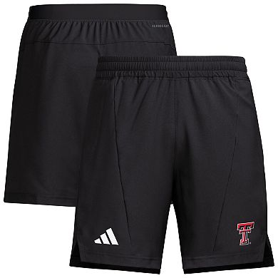Men's adidas Black Texas Tech Red Raiders Program Woven Training Shorts