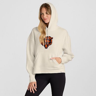 Women's Fanatics Cream Chicago Bears Dove Legacy Pullover Hoodie