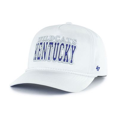 Women's '47 White Kentucky Wildcats Outspoken Hitch Adjustable Hat