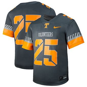 Youth Nike #25 Anthracite Tennessee Volunteers Untouchable Replica Game Jersey