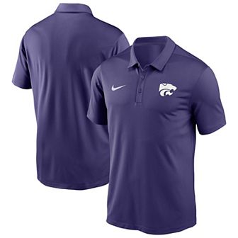 Men's Nike Purple Kansas State Wildcats Victory Solid Performance Polo