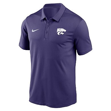 Men's Nike Purple Kansas State Wildcats Victory Solid Performance Polo