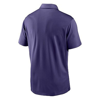 Men's Nike Purple Kansas State Wildcats Victory Solid Performance Polo