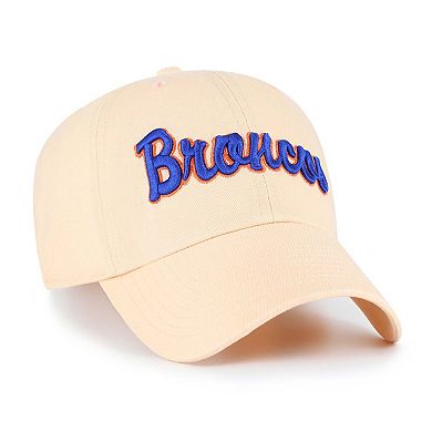 Men's '47 Light Orange Boise State Broncos Vault Clean Up Adjustable Hat