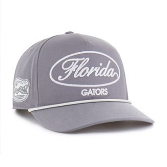 Men's '47 Gray Florida Gators Contemporary Basics Foundational Rope Hitch Adjustable Hat