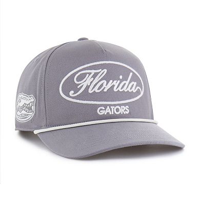 Men's '47 Gray Florida Gators Contemporary Basics Foundational Rope Hitch Adjustable Hat