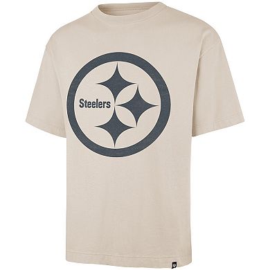 Women's '47 Black Pittsburgh Steelers Plus Size Muse Sydney Long Sleeve